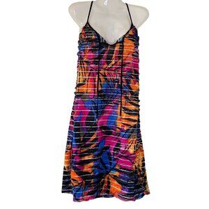 Simon Chang Slip Dress Stretchy Whimsigoth  Fairy  Faerie  Size Large